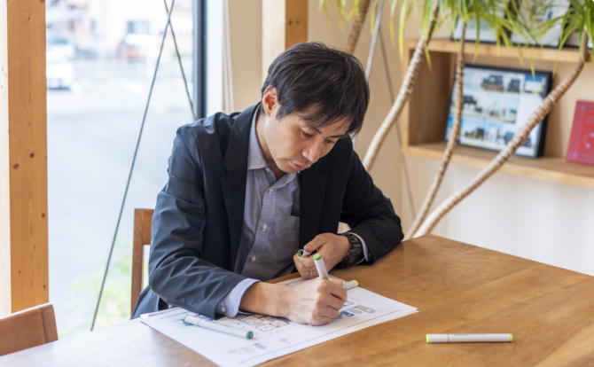 優秀な設計士と建てる